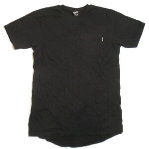 Rocksmith‎ T-shirt Pocket Mens Small Black Short Sleeve Cotton Textured